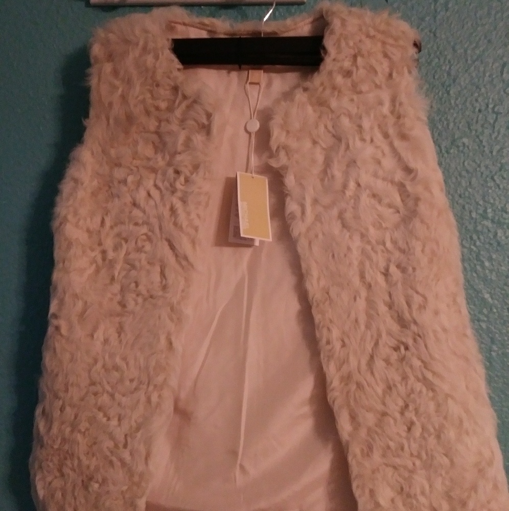 Michael kors fur vest